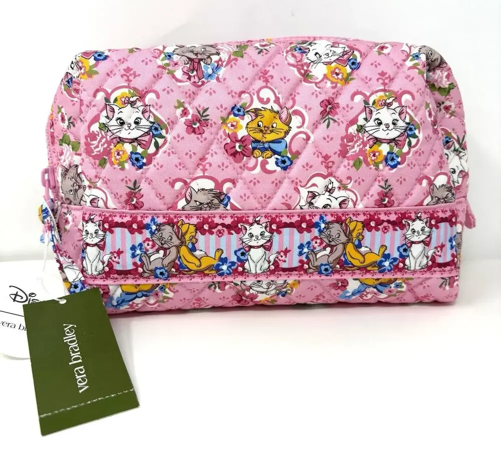 Vera Bradley Aristocats Makeup Bag Medium Cosmetic EXACT ONE NWT Berlioz Marie